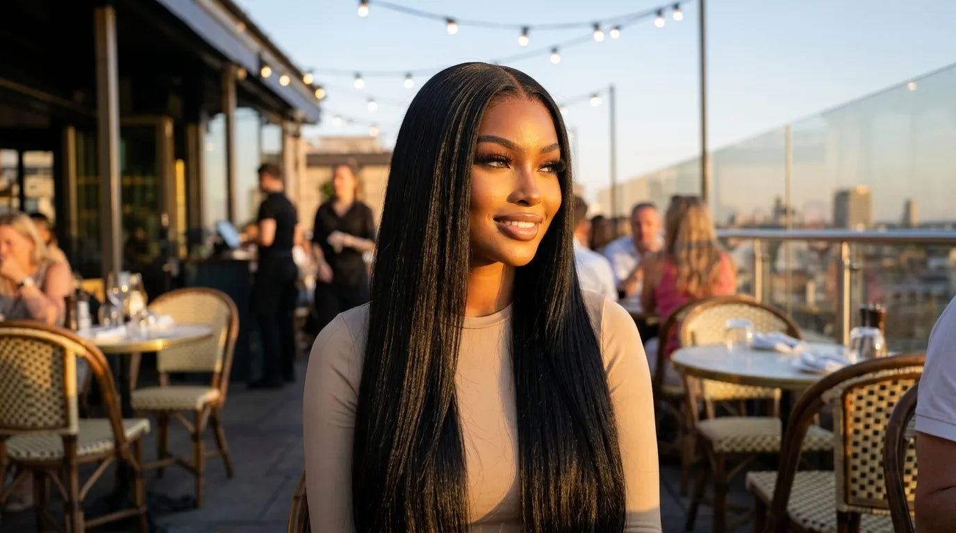 Lumihair <br>Feather Crochet <br>Straight Extensions