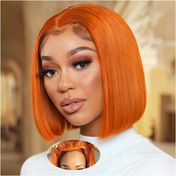 Lumihair Glueless HD Lace 350 Straight Bob Wig