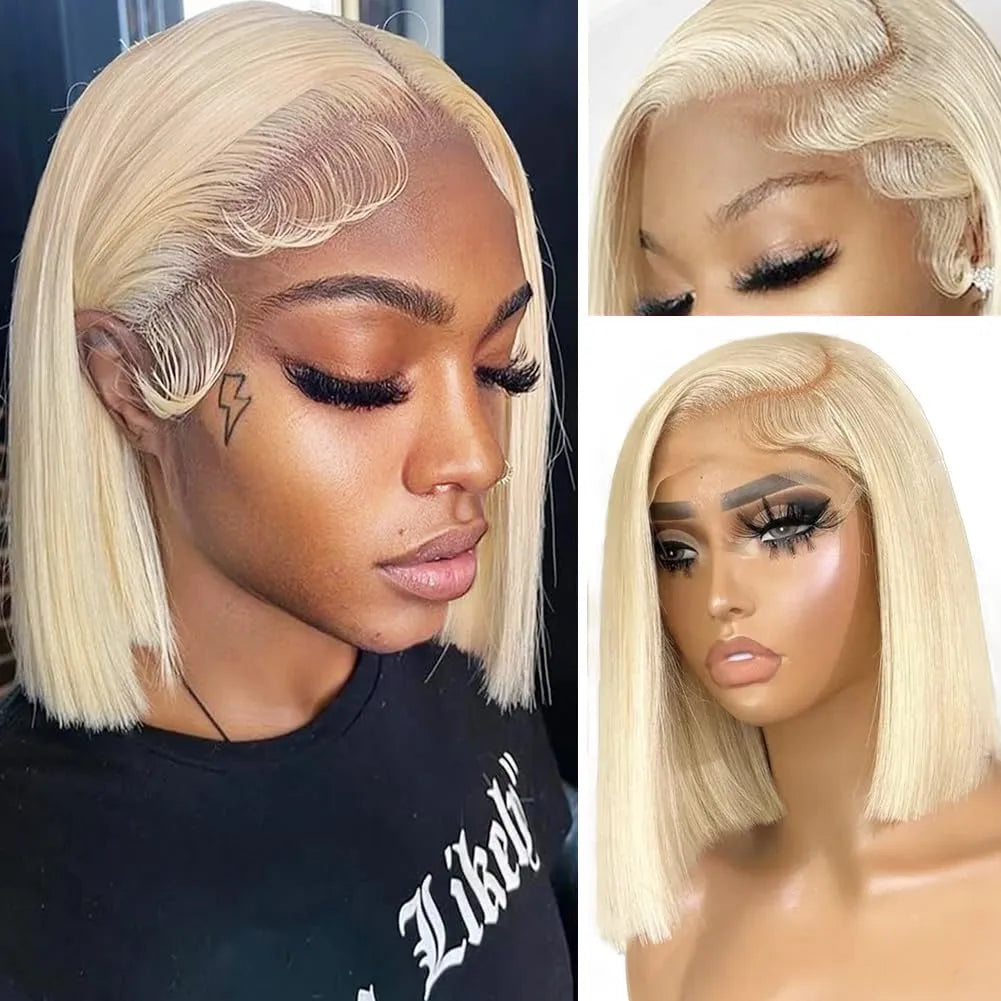 Lumihair Glueless HD Lace 613 Bob Wig