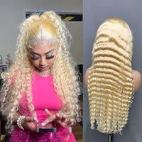 Lumihair 613 Deep Wave Human Hair Wig