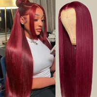 Lumihair 99J Straight Human Hair Wig