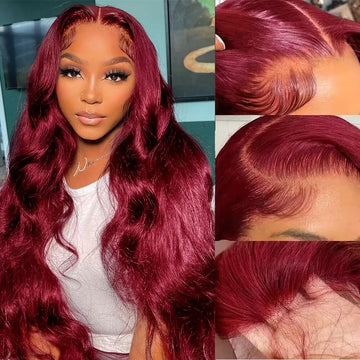 Lumihair 99J Body Wave Human Hair Wig