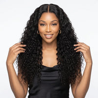 Lumihair Black Water Wave Human Hair Wig detail image 5