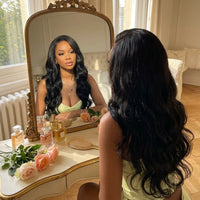 Lumihair Feather Crochet Body Wave Extensions detail image 1