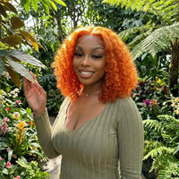 Lumihair Glueless HD Lace 350 Deep Wave Bob Wig detail image 3