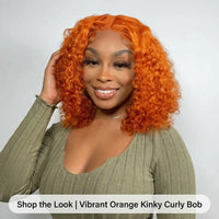 Lumihair Glueless HD Lace 350 Deep Wave Bob Wig detail image 4