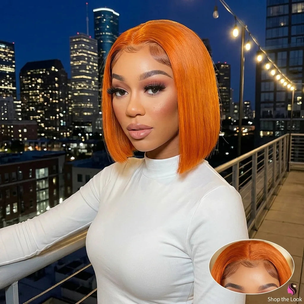 Lumihair Glueless HD Lace 350 Straight Bob Wig detail image 1