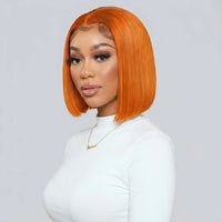 Lumihair Glueless HD Lace 350 Straight Bob Wig detail image 3