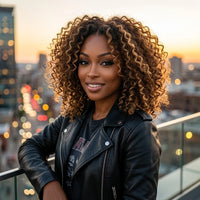Lumihair Glueless HD Lace 427 Deep Wave Bob Wig detail image 2