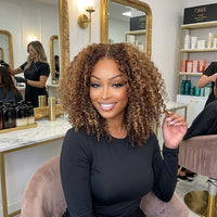 Lumihair Glueless HD Lace 427 Deep Wave Bob Wig detail image 4