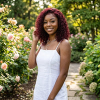 Lumihair Glueless HD Lace 99J Deep Wave Bob Wig detail image 3