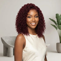 Lumihair Glueless HD Lace 99J Deep Wave Bob Wig detail image 4
