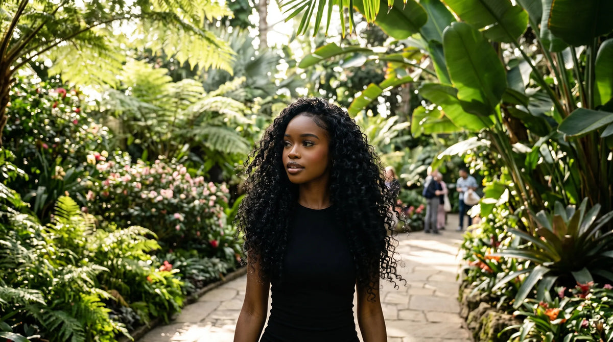 Lumihair <br>Feather Crochet <br>Deep Wave Extensions