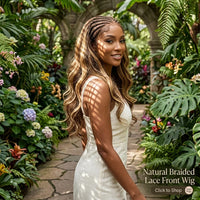 Lumihair Highlight 4/27 Bodywave Wig 30 Inches 13x6 Lace Hair Net Synthetic Wig Fashion Women's Wig Cute And Sexy Wig detail image 4